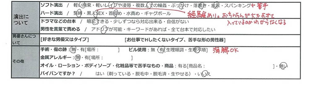 性癖好说分明！七瀬アリス(七濑爱丽丝)公布片商的面试书！-图片7