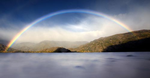 不经历风雨，怎能见彩虹